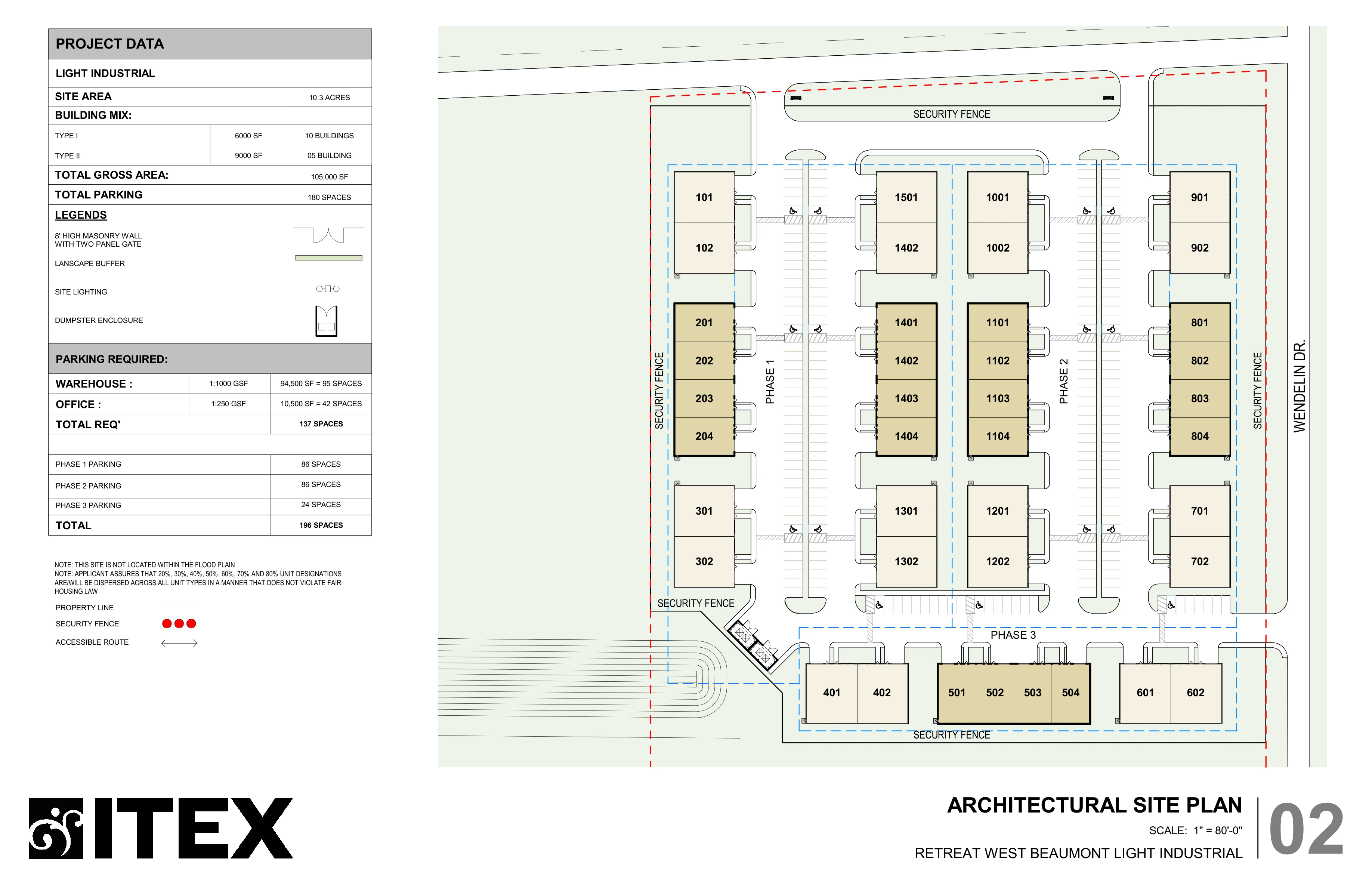 FlexPark Wendelin Site Plan