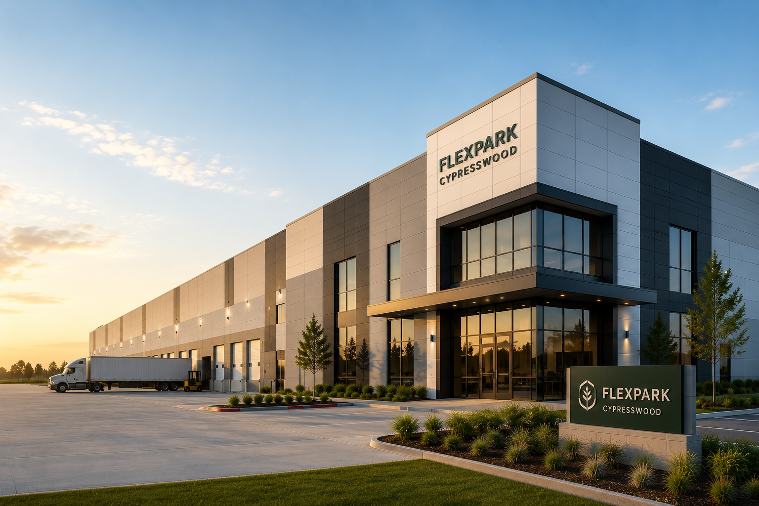 FlexPark at Cypresswood industrial development